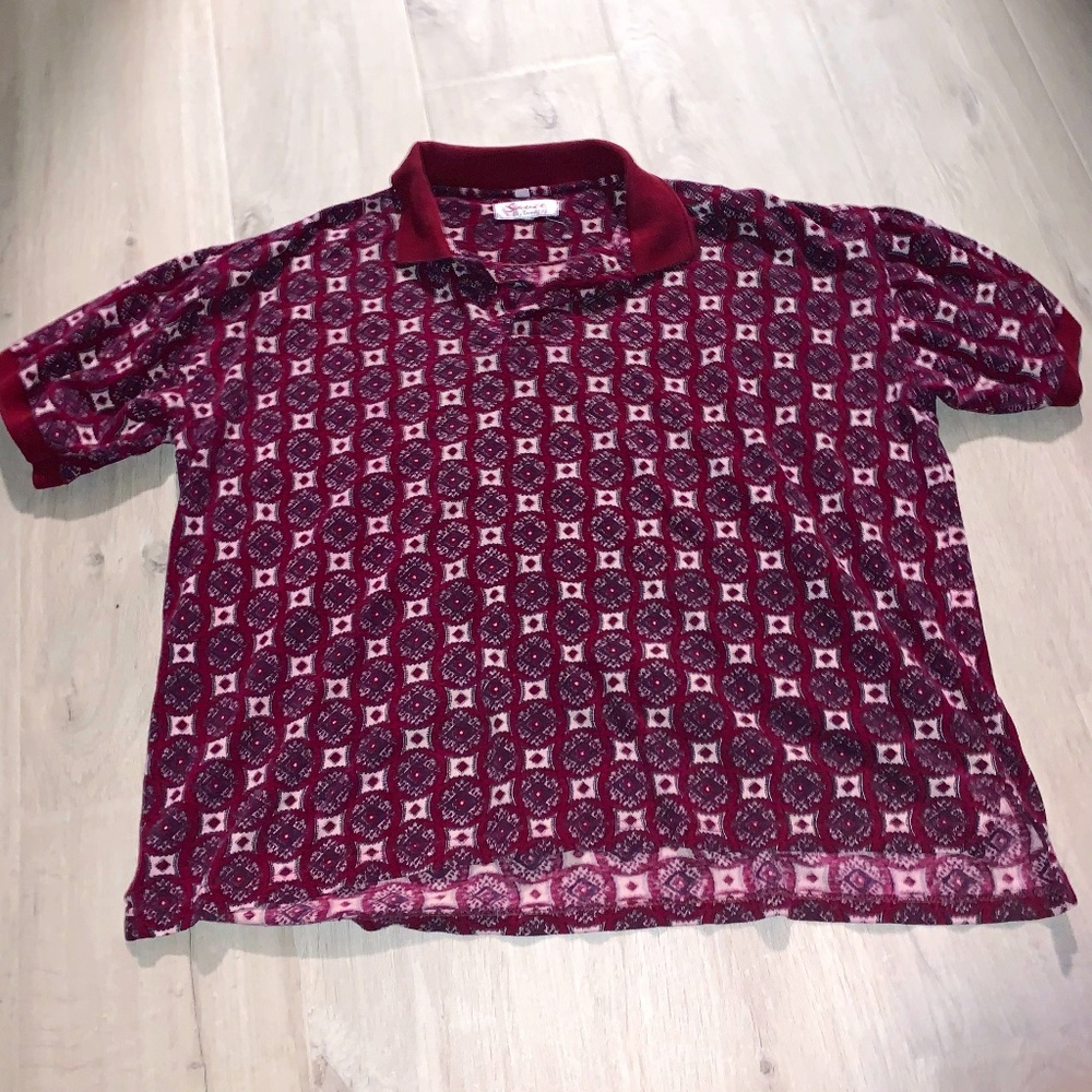 mens vintage polo